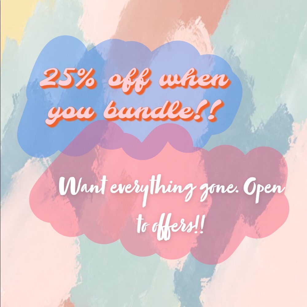 open to offers!